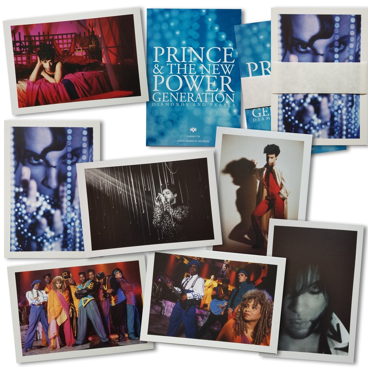 SOLD OUT LIMITED PRINCE DIAMONDS and PEARLS SINGLES BOX