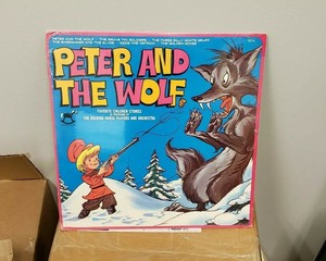 wolf rocking horse