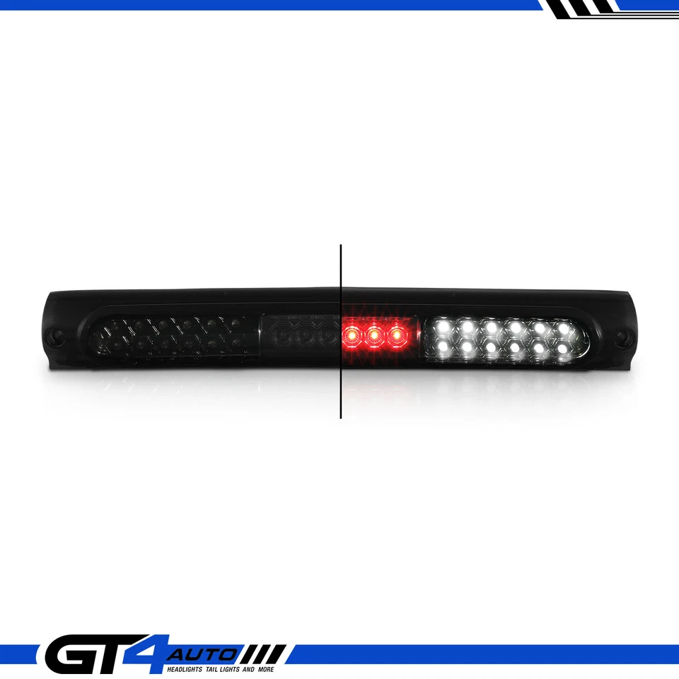 1997-2003 Ford F150 Truck Full LED Smoke 3rd Brake High Mount Lamp Cargo Light - Image 2 of 4