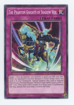 Yugioh The Phantom Knight Of Shadow Veil MP15-EN181 Common 1st Edition Neuwertig x3