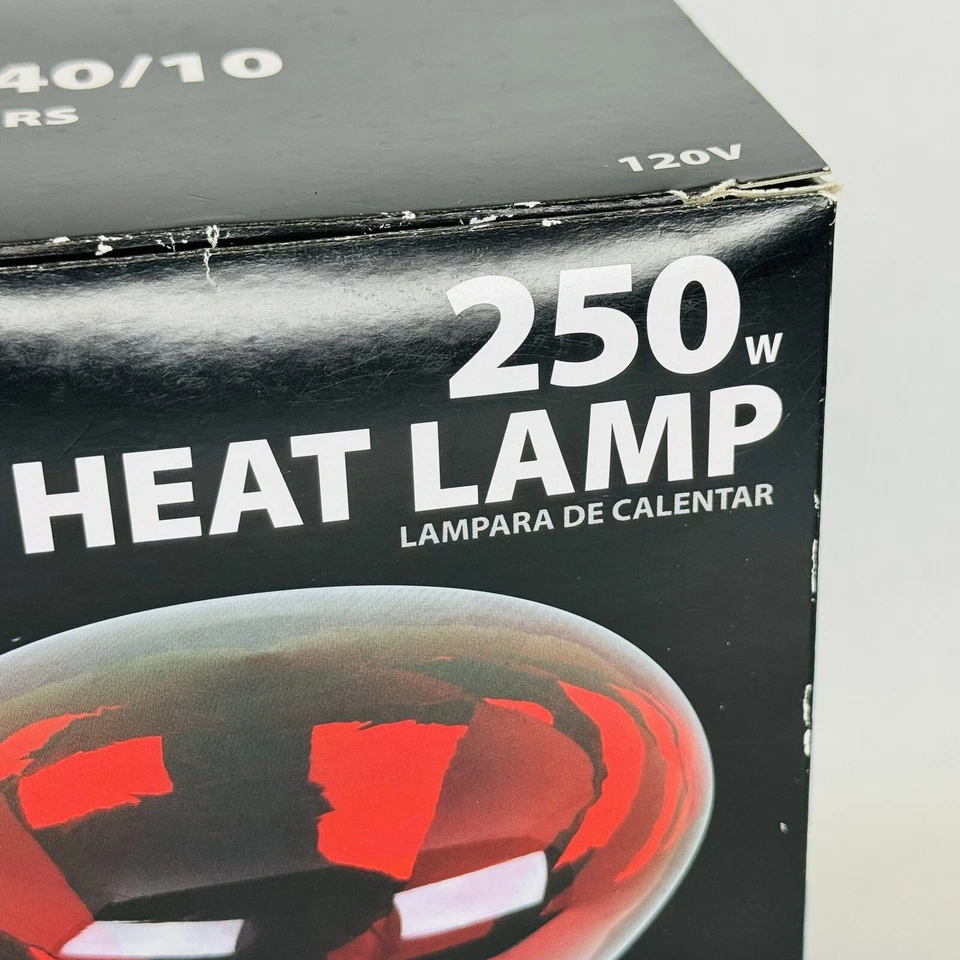 Feit Electric 250R40/10 Reflector Heat Lamp 250 Watt 120 Volt NEW - Image 3 of 4