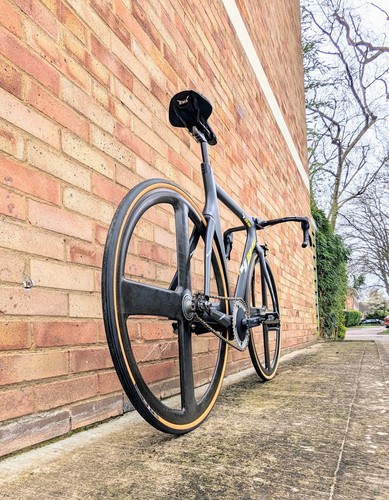 LOOK KG496P VHM Carbon Track Bike Pista Fixed Gear Medium 54cm EXCELLENT RARE - Picture 20 of 21