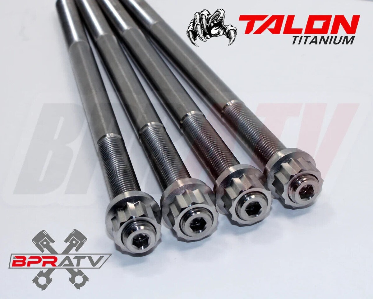 KRX1000 Teryx Ti Cylinder Head Studs TITANIUM Cylinder Stud Bolts