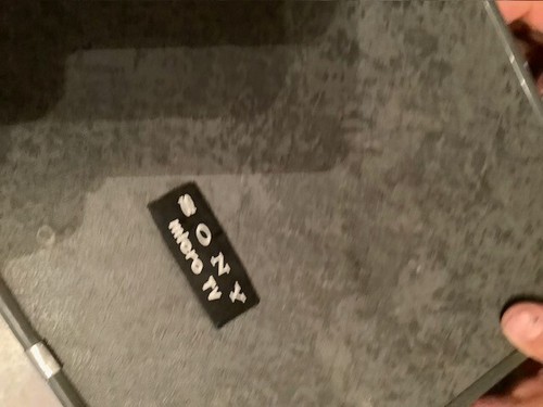 Sony Micro Television 5-303 W with case  - Picture 4 of 10