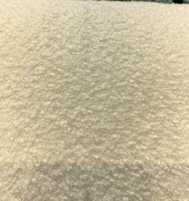 Robert Allen Boucle Ivory Upholstery Drapery Fabric By The Yard
