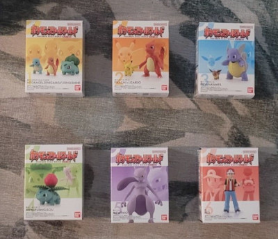 Bandai Pokemon Scale World figures Kanto Johto Hoenn Sinnoh Galar Paldea NEW