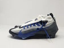 Nike Vapor Edge Pro 360 Black White Game Royal Blue Football Cleats