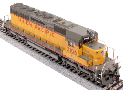 BROADWAY LIMITED 9048 HO SCALE EMD SD40 UP 3106  No-Sound DC / DCC-Ready