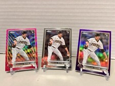 2022 Topps Chrome Update Mackenzie More Purple+ Pink Wave +Base Rookie Debut RC