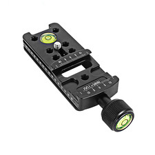 100mm Two-way card slot Tripod Quick Release Plate Clamp Adapter for DSLR Camer