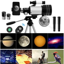 Professional Astronomical Telescope with High Tripod Lunar Mirror HD Viewing