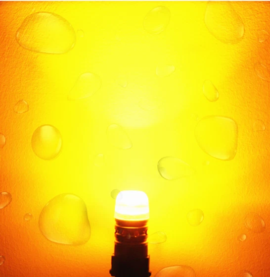 Bombilla LED amarilla ámbar intermitente delantera para Freightliner FL60 1991-2004 Foto 2 de 4