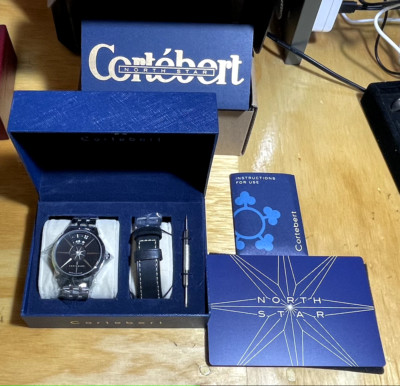 CORTEBERT - NORTHSTAR Automatic watch.  156/250 Genuine   **BRAND NEW**
