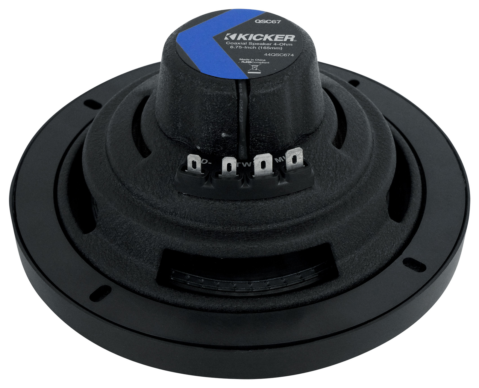 Пара автомобильных аудиокомпонентных динамиков KICKER 44QSC674 QSC мощностью 200 Вт 675 Вт Динамик для вечеринок