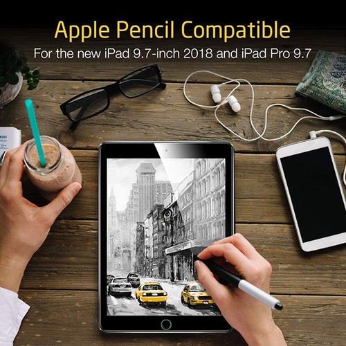 Nuglas Screen Protector iPad 2 3 4 5 6 iPad Mini 1 2 3 4 5 Tempered Glass - Picture 7 of 13