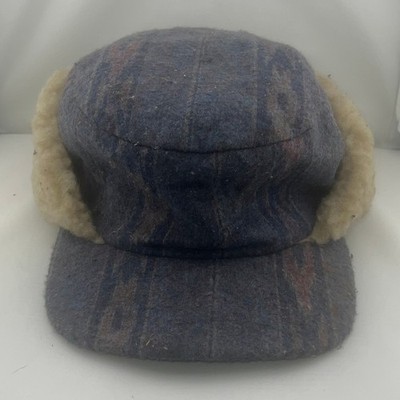 GANGSTERVILLE SHAPER WOOL HAT Vintage Made in USA Wool Trapper Hat