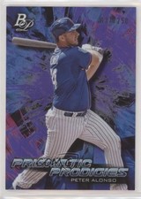 2018 Bowman Platinum Prismatic Prodigies Purple /250 Pete Alonso Peter 2x6