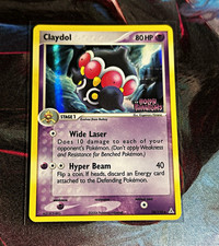 Claydol 38/110 EX Holon Phantoms stamped on eBay