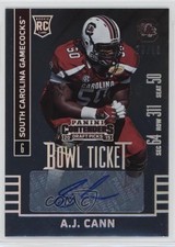 2015 Panini Contenders Draft Picks Bowl Ticket 79/99 AJ Cann #159 Auto 0ud4