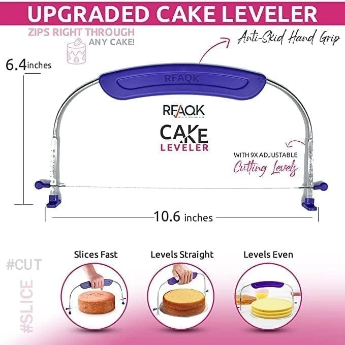 35PCs Cake Turntable and Leveler-Rotating Cake Stand with Non Slip pad-7 Icing - image 3 of 4