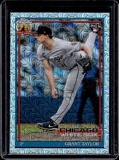 2026 Topps Grant Taylor 1991 Chrome Silver Pack RC Mojo Refractor Rookie #91C-28