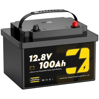 12V 100Ah LiFePO4 Battery Lithium Trolling Motor Battery for RV Solar Marine