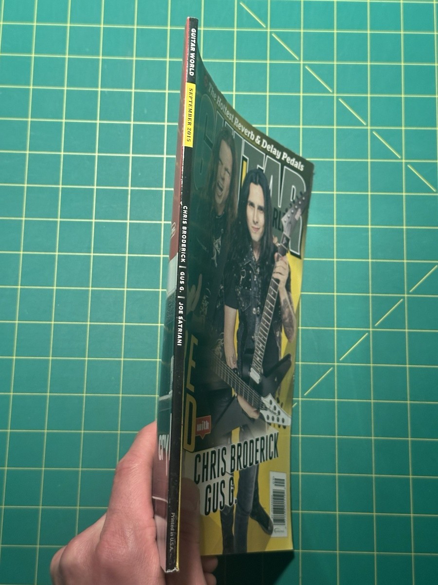 Guitar World September 2015 Volume 36 Number