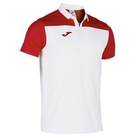 Joma Herren Poloshirt Weiß/Rot XL EU Combi Sportshirt TopqualitäT