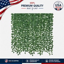 14-Pack UV Resistant Artificial Ivy Garland - 98ft of Lush Greenery for Decor