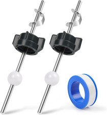 Lavatory Pop Up Center Piece Assembly, Ball Pop Up Stopper Lever Compatible with