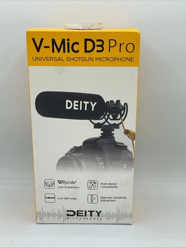 Deity Microphones V-Mic D3 Pro Super Cardioid Directional Condenser Shotgun Mic
