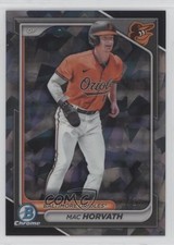 2024 Bowman Sapphire Edition Chrome Prospects Black /10 Mac Horvath #BCP-6 10yf