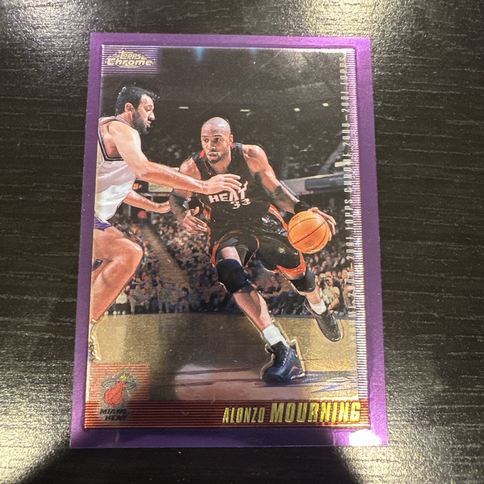2000-01 Topps Chrome - Alonzo Mourning #67 Refractor