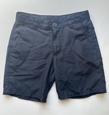 Boys Chaps Navy Blue Shorts Approved Schoolwear Uniform size 6 Flat Front