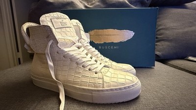En Noir x BUSCEMI 125mm High Bone Men s Luxury Sneaker SZ41 US8 Worn 1x KITH NY