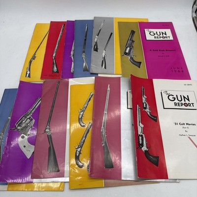 The Gun Report Magazine 1964 Full Year 12 Issues January - December -- Vintage