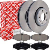 Febi Bremsscheiben Ø305Mm + BelÄGe Vorne FüR Opel Vivaro A Renault Trafic Ii