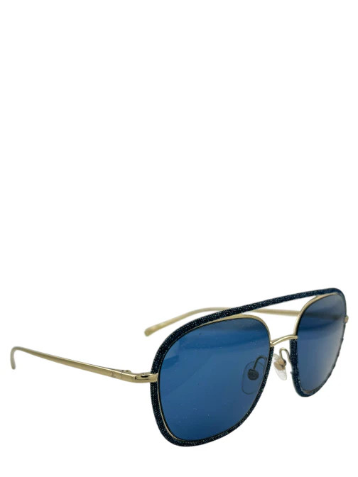 Chanel Denim Pilot CC Logo Sunglasses