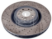 2X Febi Bilstein Bremsscheibe 107723 FüR Mercedes Klasse X166 W166 GLS GLE C292