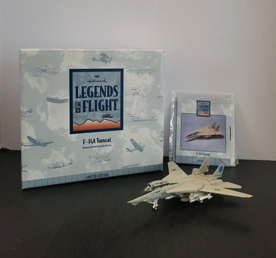 F-14A Tomcat LEGENDS IN FLIGHT Limited Edition Hallmark MIB NEW