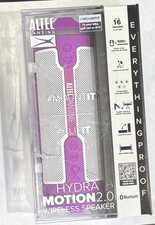 Altec Lansing HydraMOTION 2.0 Wireless Bluetooth Speaker Purple - New in Box 