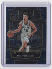 2021-22 Panini Select Blue Joe Wieskamp Rookie San Antonio Spurs #18