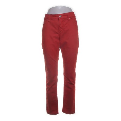 MAC, Jeans, Größe: 40/30, Rot, Baumwolle/Polyester, Einfarbig, Damen -dGy