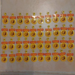 Lot of 40 Vintage Litho Smokey the Bear Pins Prevent Forest Fires