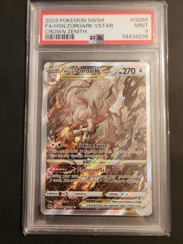 Hisuian Zoroark VSTAR graded PSA 9 for sale on eBay