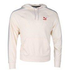 PUMA Iconic T7 Pullover Hoodie Womens White Casual Outerwear 53863565