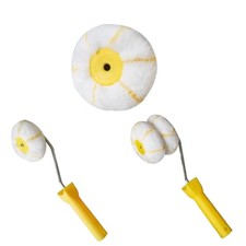 Dual Purpose Paint Roller Paint Edger Roller Brush for Painting Wall Corners