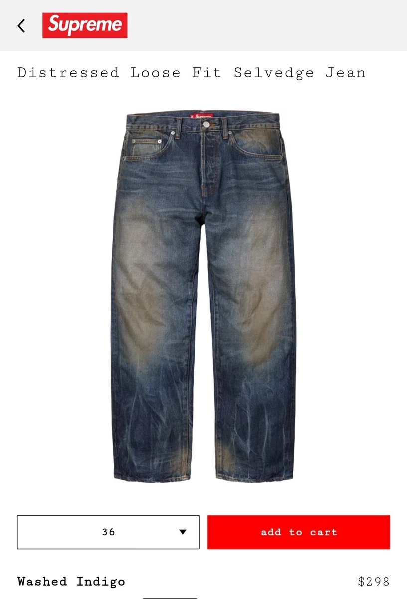Supreme Denim Jeans for Men for sale | eBay