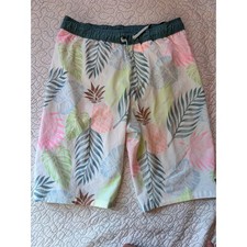 Hurley Boys XL Swim Trunks Tropical Board Shorts