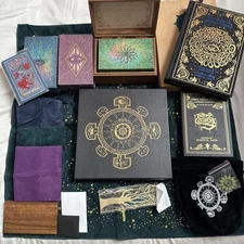 The Cosma Visions Oracle & Prisma Visions Tarot James R. Eads Kickstarter NEW